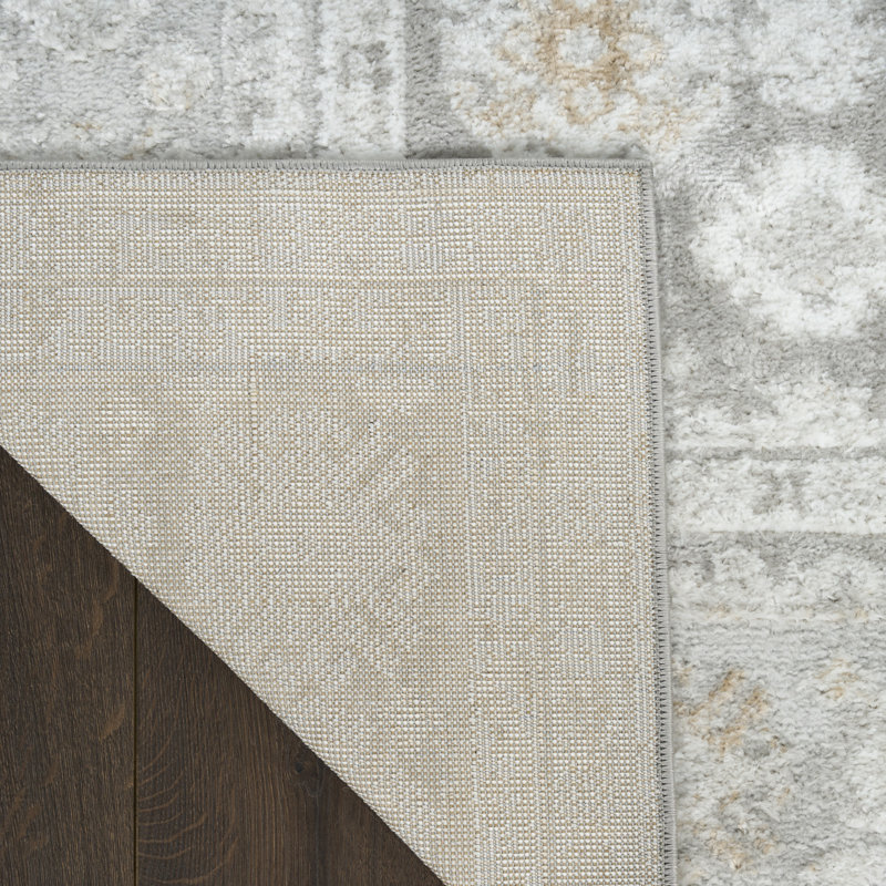 Leuchte 2' x 4' Grey Vintage Indoor Rug, Runner 2' x 4'