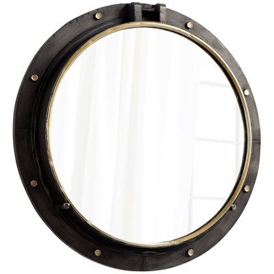 Barrel Metal Flat Mirror