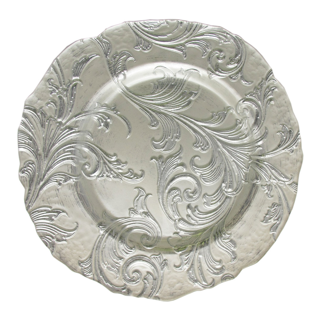 Summitville Glass Charger Plate 13" D House of Hampton® 