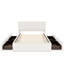 Size Upholstered Platform Bed With 4 Drawers And Golden Edge On The Headboard  Footboard,-2100993412
