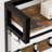 33.1" Wide Hall Tree With 2 Movable Drawers, Shoe Storage, Shelves And Garment Racks, 5-In-1 Entryway Bench With 23 Hooks (Fixed And Movable)