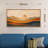 Extra Large Framed Canvas Wall Art Mountains and Sundown Canvas Wall Prints for Bedroom,Dinning Room