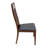 19'' H Genuine Leather Upholstered Side Chair
