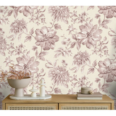 Papier peint floral Gabriela