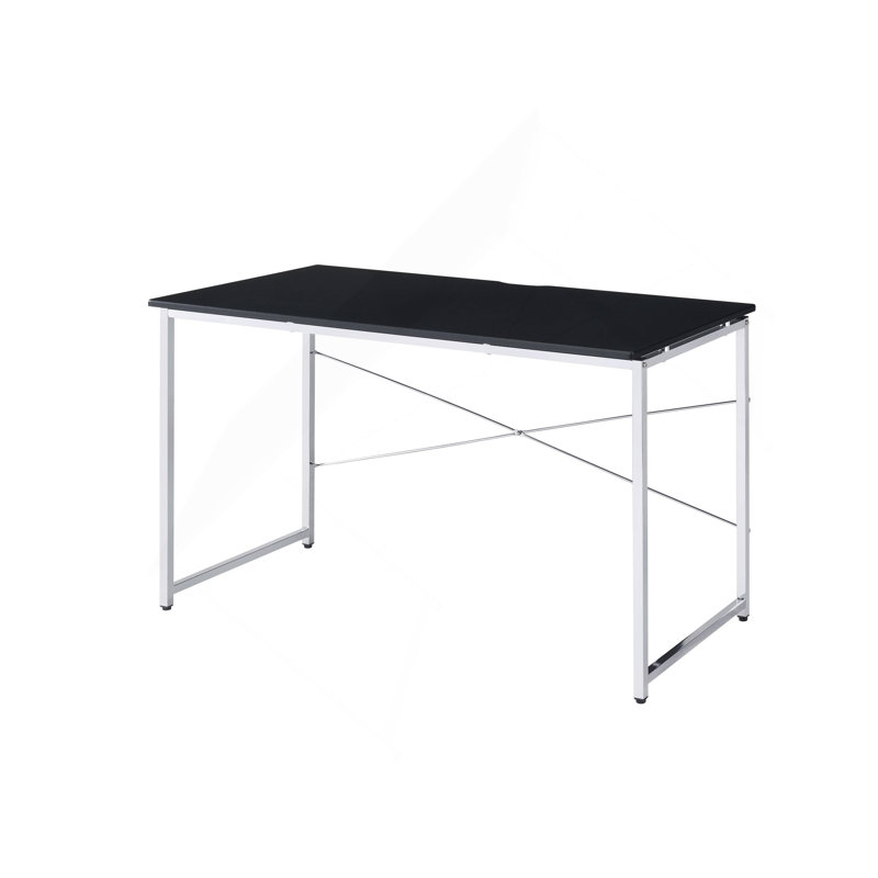 Bureau d'écriture moderne et robuste avec un design innovant pour la productivité, Noir