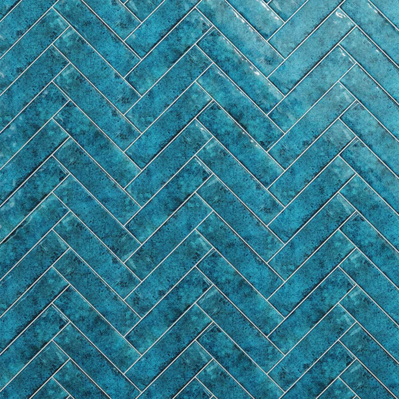 Castle 3X12 Ceramic Wall Tile, Denim