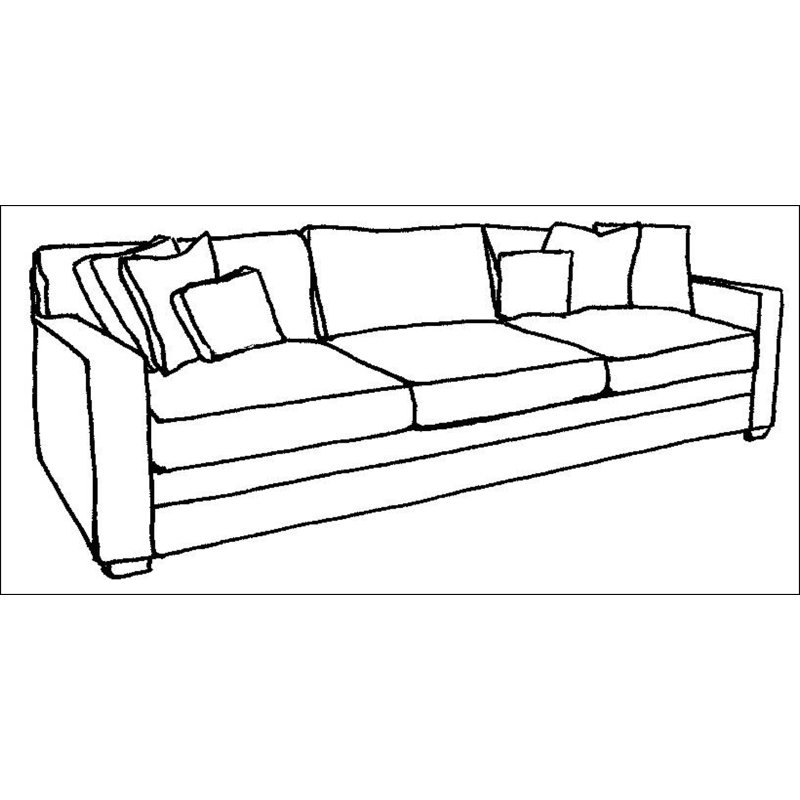 Sofa, Marin Camel, Brushy Bayou