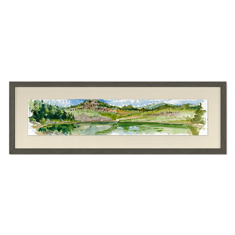 Ski Lake Print by Hoang, Van