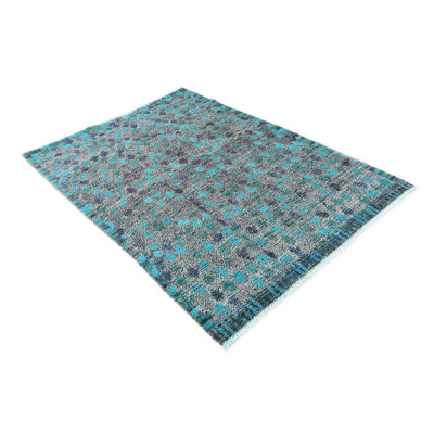 Tapis turquoise Pham 4 x 6