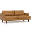 Canapé Mid-Century moderne en cuir véritable Livingston-1434067832-1434067780