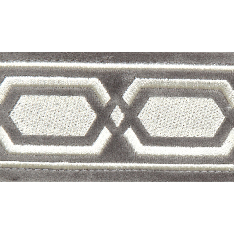 Tissu Roman Key, Gris