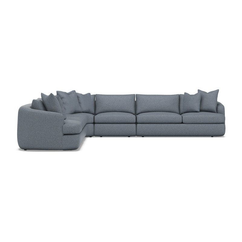 Jules Fabric 5 Pc Sectional, 1697-034