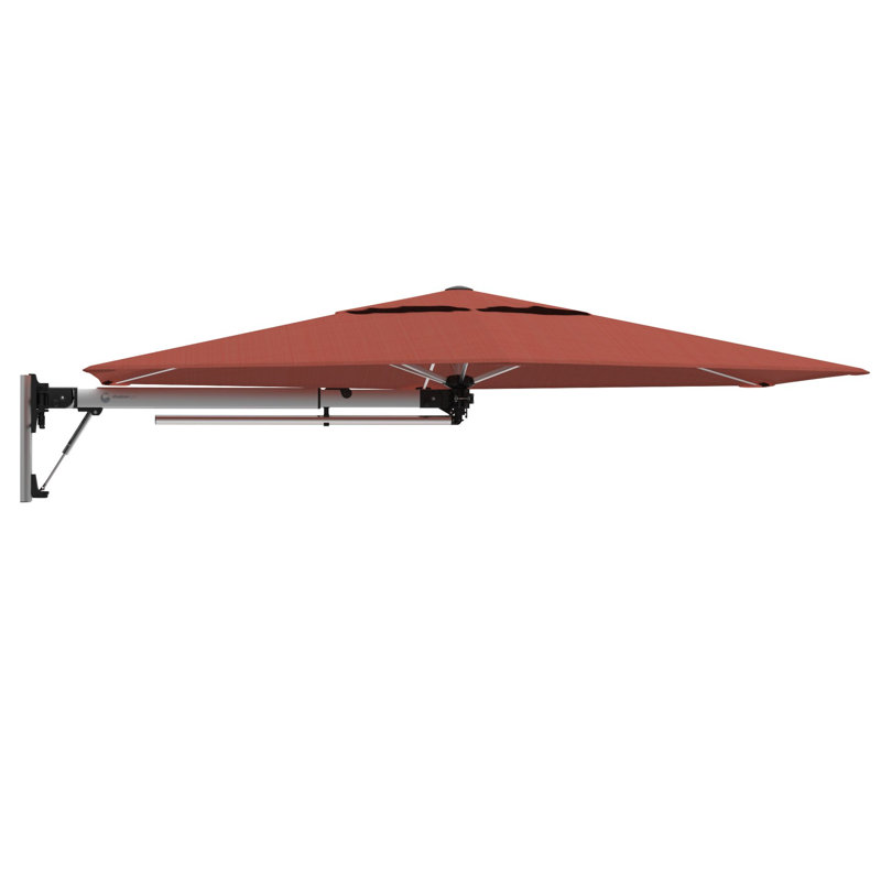 Shadowspec Retreat The Wall Mounted Umbrella, Rust