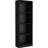 Black 3 Living Room Bookcase Arrangement - Stylish & Functional 3 Piece Featuring Options Modern Practical Design
