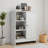 Bathroom Cabinet, Kitchen Freestanding Storage Rack