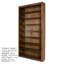 Bibliothèque standard en bois massif Garstang-452388383