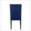 Contemporary Velvet Dining Chair With Nailhead Trim-1404534934
