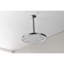 Pomme de douche haute - moderne luxueux, pluie, laiton, assemblage en 1 minute, bronze industriel moderne, ajustement, design
