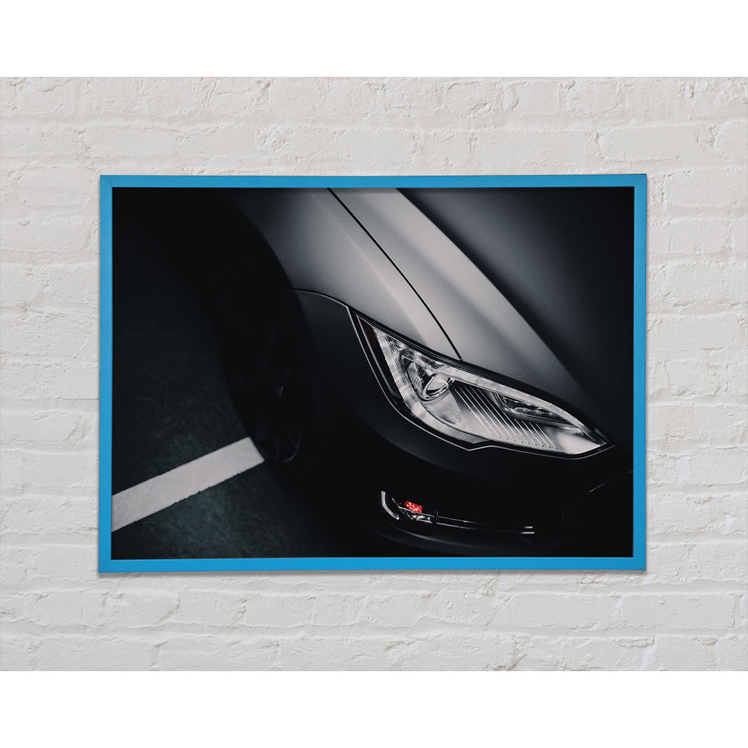 Slick View Of Headlight von Unkown - Single Picture Frame Kunstdrucke