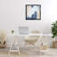 "Blue Layered Paint Strokes", art mural par Lucille Price-962706836-962706839