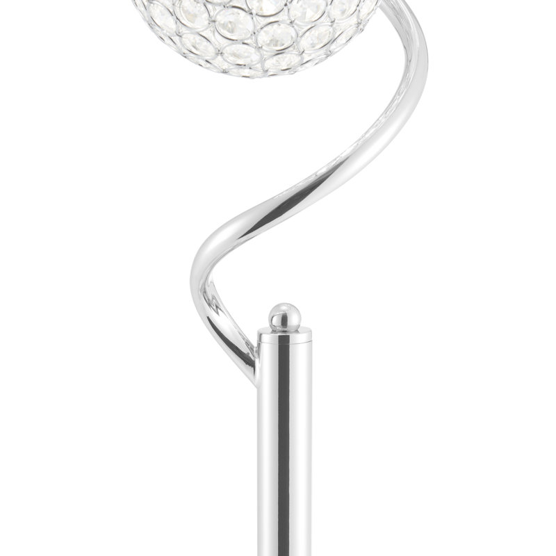 Rosario 67'' Chrome Novelty Floor Lamp