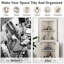 Armoire de coin beige avec design sécuritaire - Évitez les collisions spacieuses pour organiser vos objets personnels