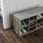 Storage Bench, Shoe Bench, Entryway Bench with Padded Cushion, Drawer and Open Compartments, Bench with Storage, 3 Tier Shoe Rack Bench