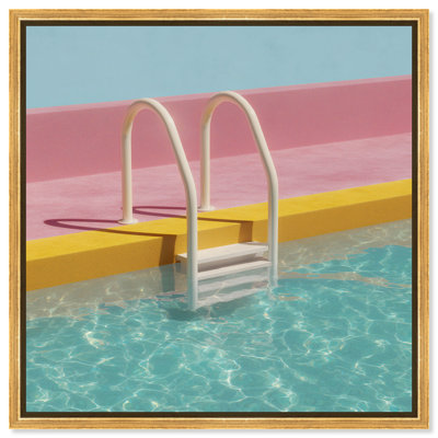 Poolside Symmetry I Print by Oliver Gal