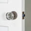 Viaggio Circolo Rosette Privacy (Bed & Bath) With Circolo Crystal Knob-706211373-687594180-706211380