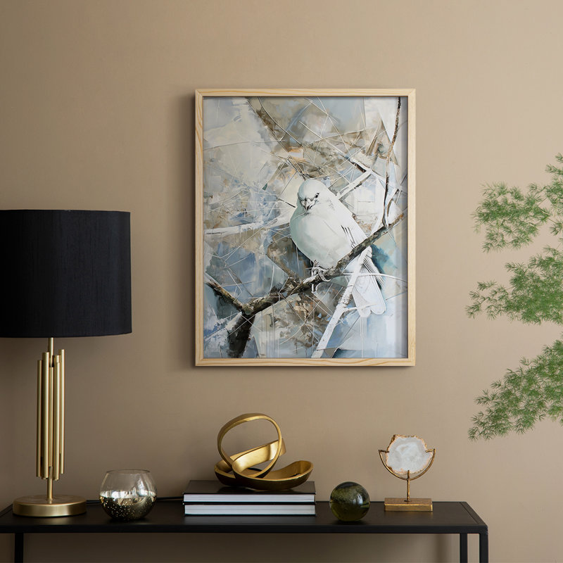 ANIMALS Series LV III, reproduction encadrée - bois massif, H 30 po x l 24 po
