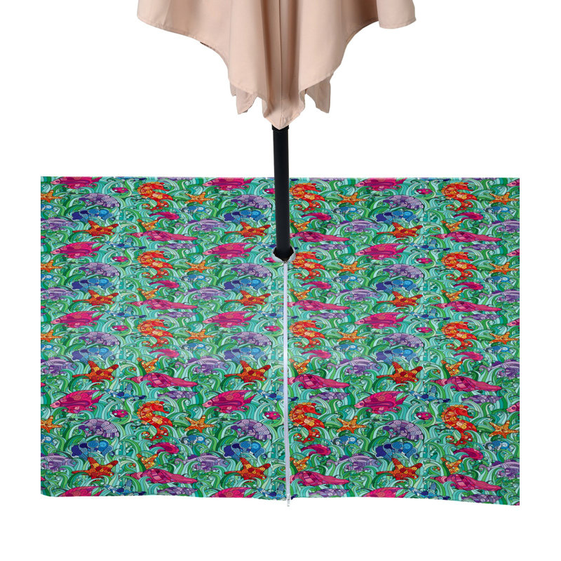 Geometric Tablecloth, 84" x 60"