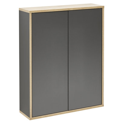 Finn 60cm W x 75cm H x 20.1cm D Drill / Screw Bathroom Cabinet