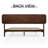 King Premium Solid Wood Bed Frame with Headboard, Scandinavian Signature Wood Platform Bed 800 lbs Capacity Walnut Finish, Fit All Mattresses, No Box Spring Needed, Non-Slip Noise-Free, Easy Assembly-105528048-105528051
