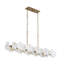 Luminaire suspendu linéaire 10 lumières Cosmos-1494410095