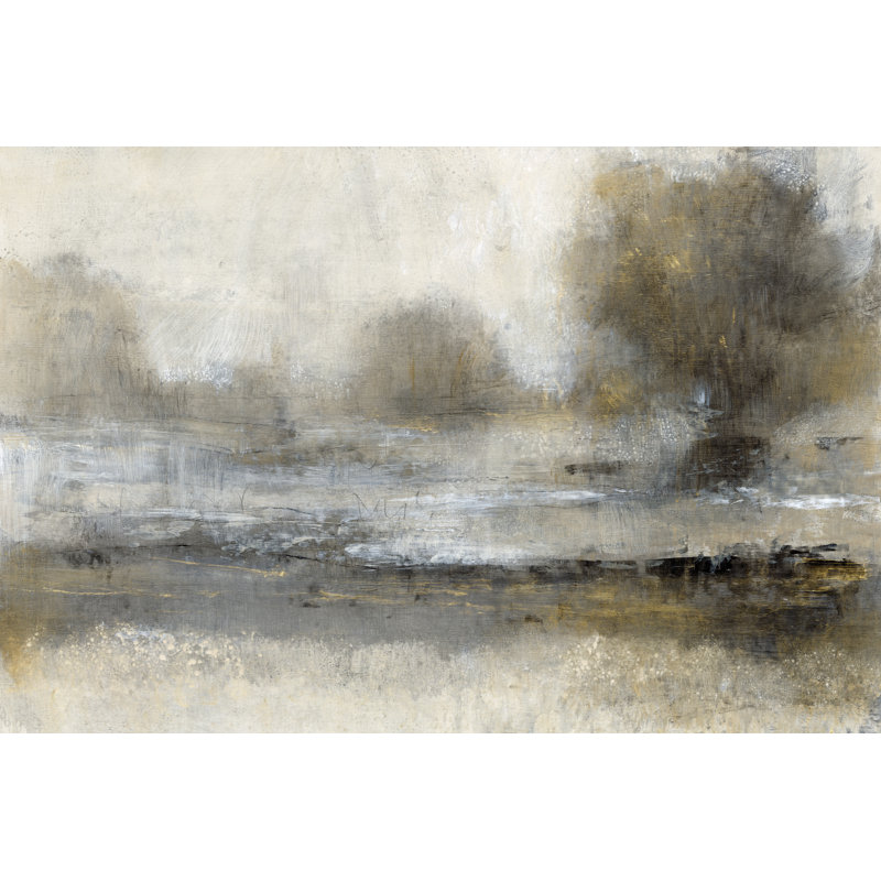 Gilt Landscape I by Tim O'Toole - Painting, 30cm H x 46cm W, Wrapped Canvas
