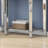 Andreja Half-Moon Console Table with Shelf