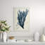 Indigo Sea Grass I Print