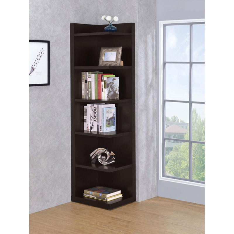 6-tier Corner Bookcase