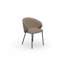 Tuka Upholstered Armchair with Metal Frame-448523000-448522983