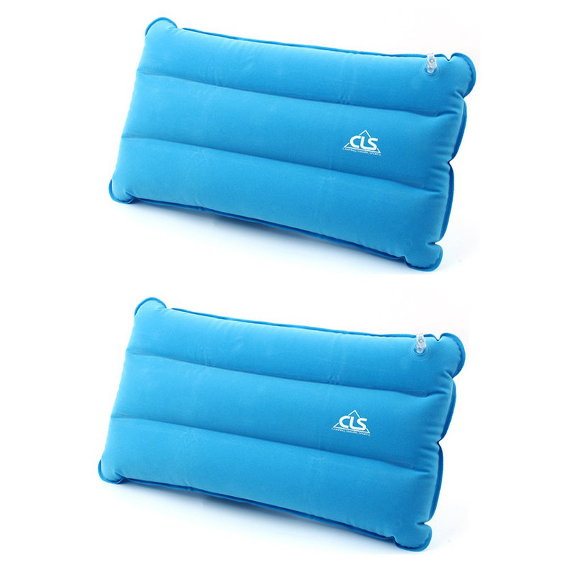 2 pièces Coussin gonflable avec coussin gonflable, Bleu