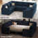 U Shaped Sofa Oversized Pullout Sofa Bed Modular Sectional Couch Convertible Sleeper