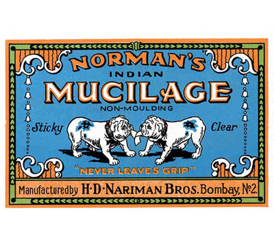 " Normans Indian Mucilage "