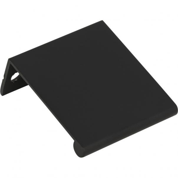 Matte Black Aluminum Finger Pull Bar with Mounting Hardware