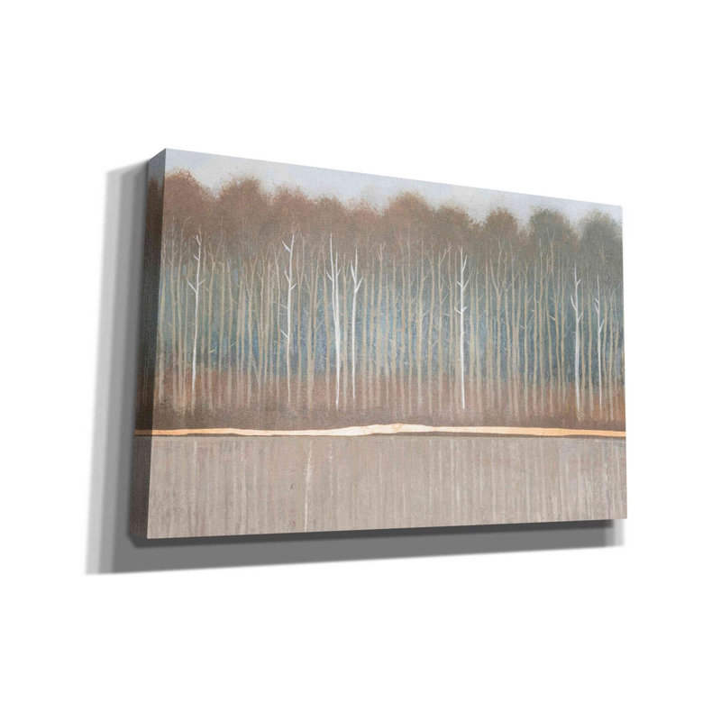"Le long de la rivière II" par Tim O'Toole, art mural sur toile, H 26 po x l 40 po x P 1,5 po