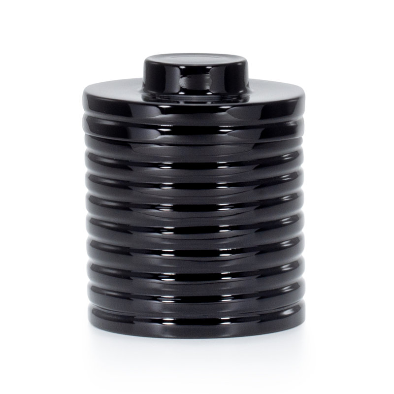Contenant de rangement pour salle de bain Riga, Noir