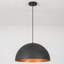 Luminaire suspendu pour îlot de cuisine à 1 lumière à intensité variable Lodi-217563317