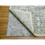 Tapis oriental en laine noué à la main 12 pi 1 po x 15 pi 4 po Heron White Dynasty