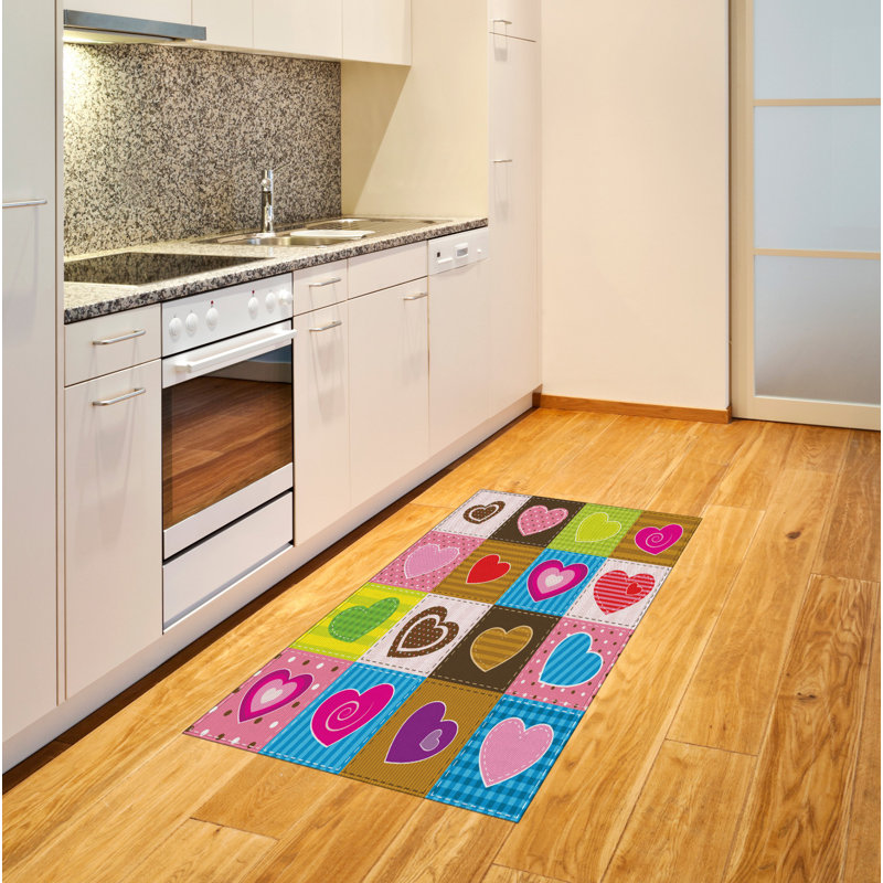 Romantic High Density Long Fiber Poly Threads Decorative Area Rug Carpet, Rectangle 2'7" x 5'