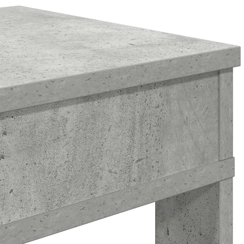 Shoe Rack 80X30x98 Cm Engineered Wood, Concrete Oak, 98cm H x 80cm W x 30cm D