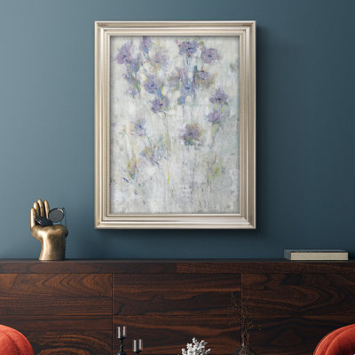 Lavande Fresco - reproduction d'un seul cadre photo sur toile